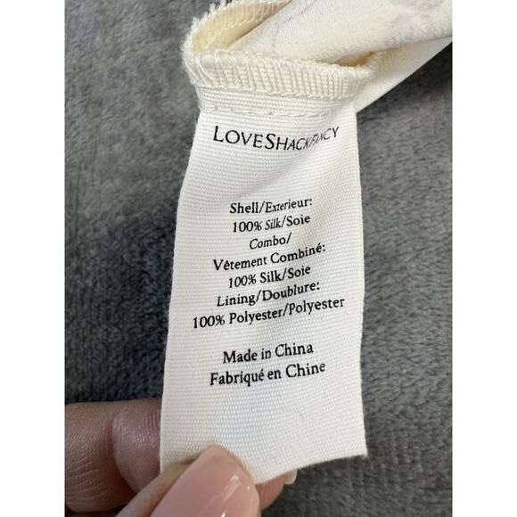 Loveshackfancy 100% Silk Slip Bias Vintage Floral Lillian Ruffle Maxi Dress sz 2 - Picture 13 of 15